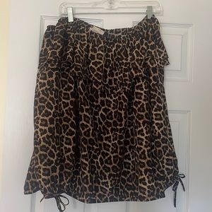 Michael Kors Beautiful leopard blouse. In great condition.